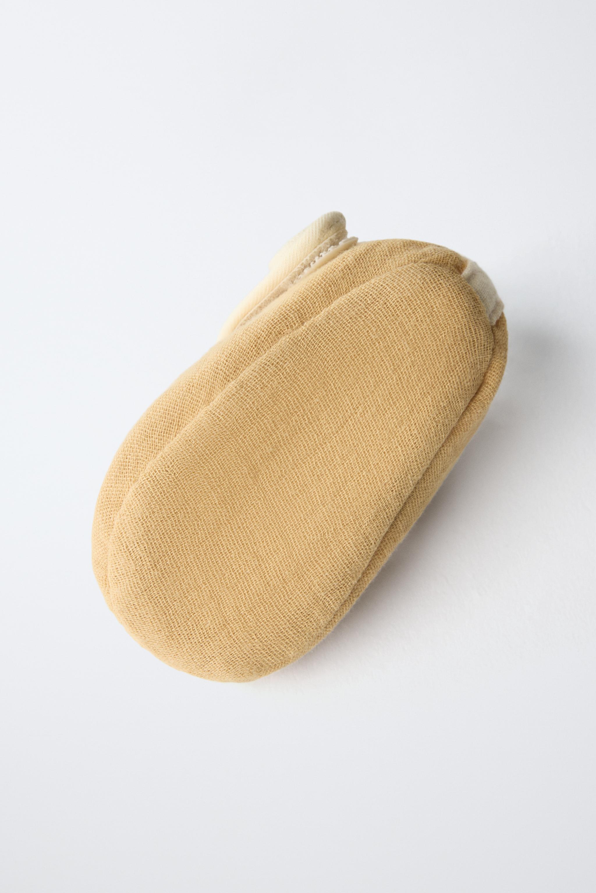 CHAUSSONS SANDALES EN COTON